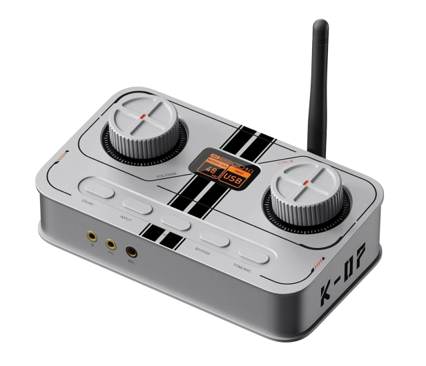 Fosi Audio Fosi Audio K7 silver - wzmacniacz słuchawkowy z DAC do HiFi - 1583295 - zdjęcie